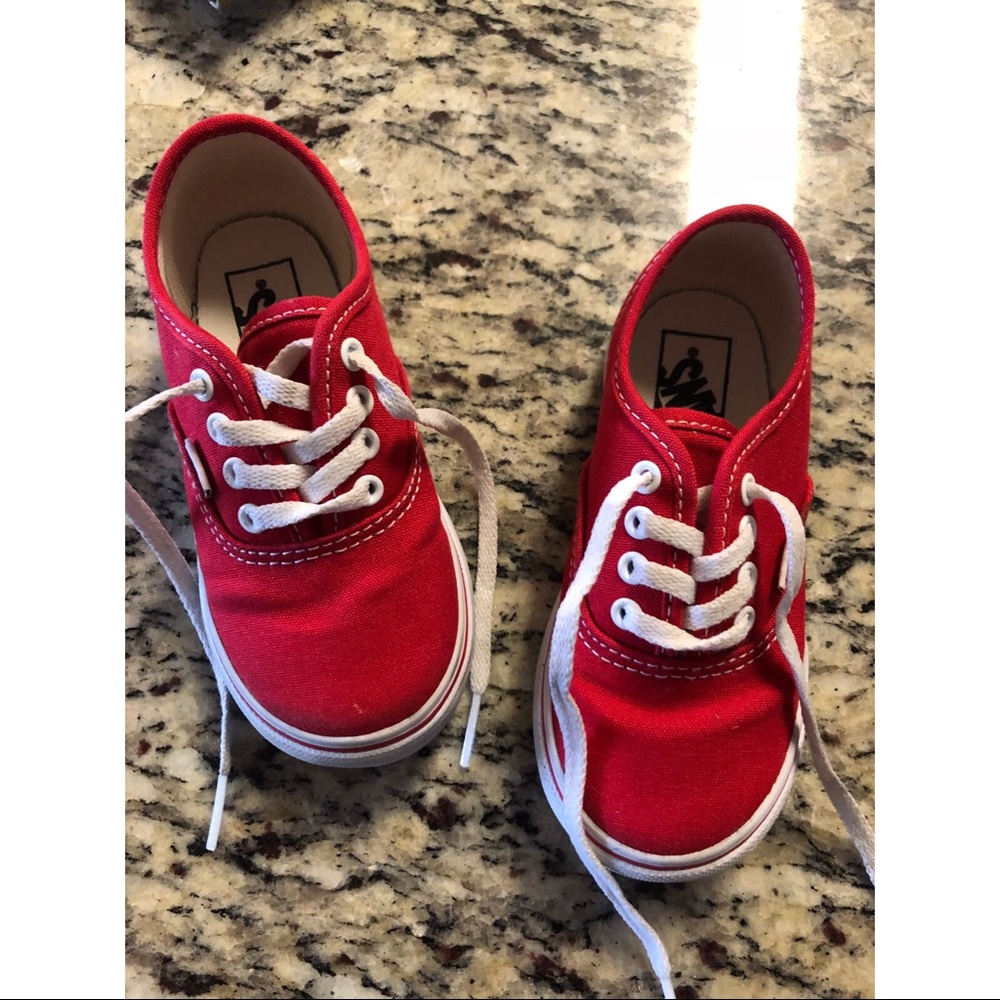 Toddler lace up vans
